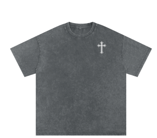washed over sized isaiah 41:10 t shirt