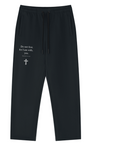 Isaiah 41:10 black sweat pants